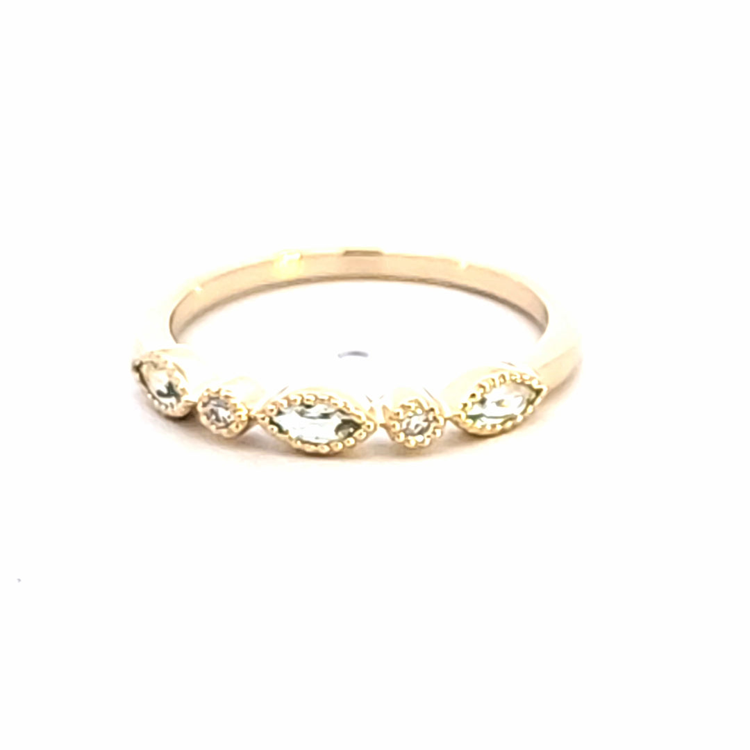 Colored Stone Rings  -  Women'