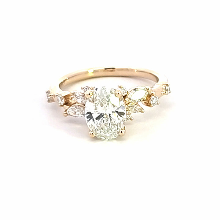 Lab Grown Diamond Engagement Ring
