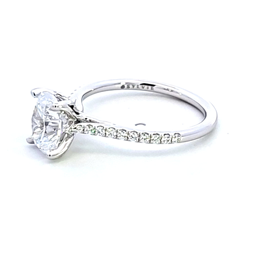 14KW Diamond Semi Mount Engagement Ring