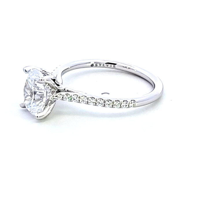 14KW Diamond Semi Mount Engagement Ring