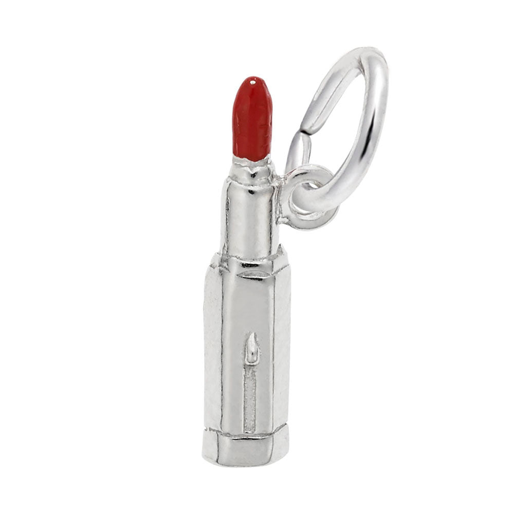 Sterling Silver Lipstick Charm