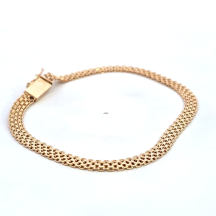 14KY Woven Estate Bracelet
