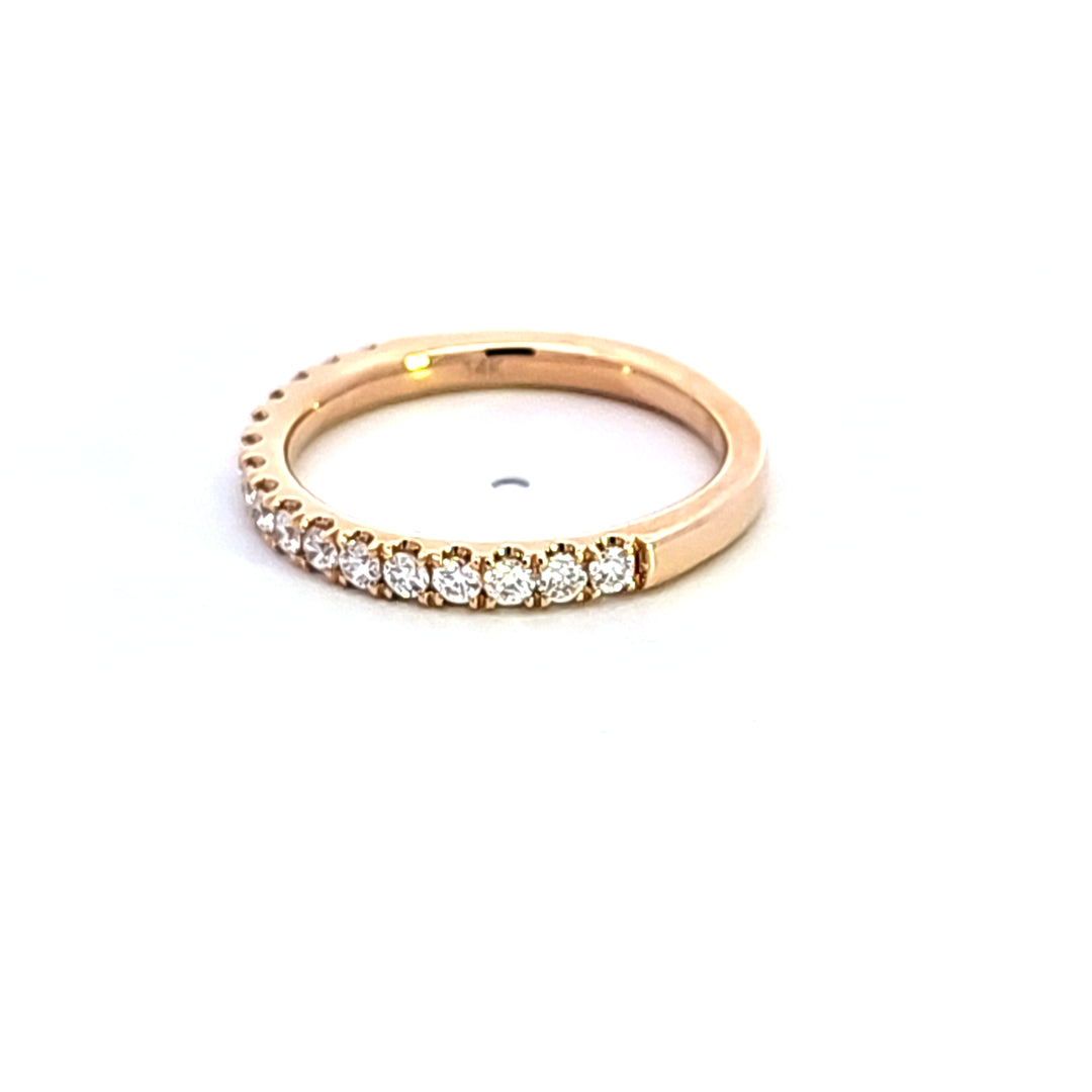 14KY Diamond Wedding Band