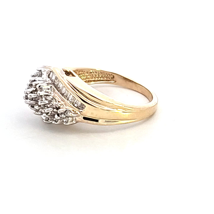 10KY Diamond Estate Ring