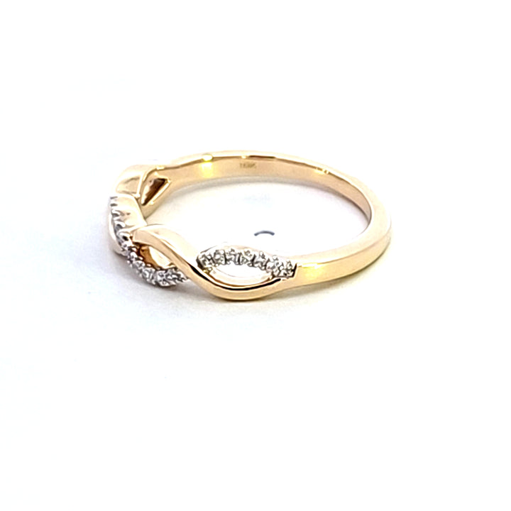 10KY Diamond Fashion Ring