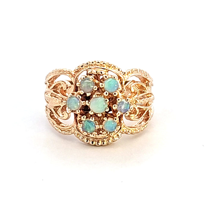 14KY Opal Estate Ring