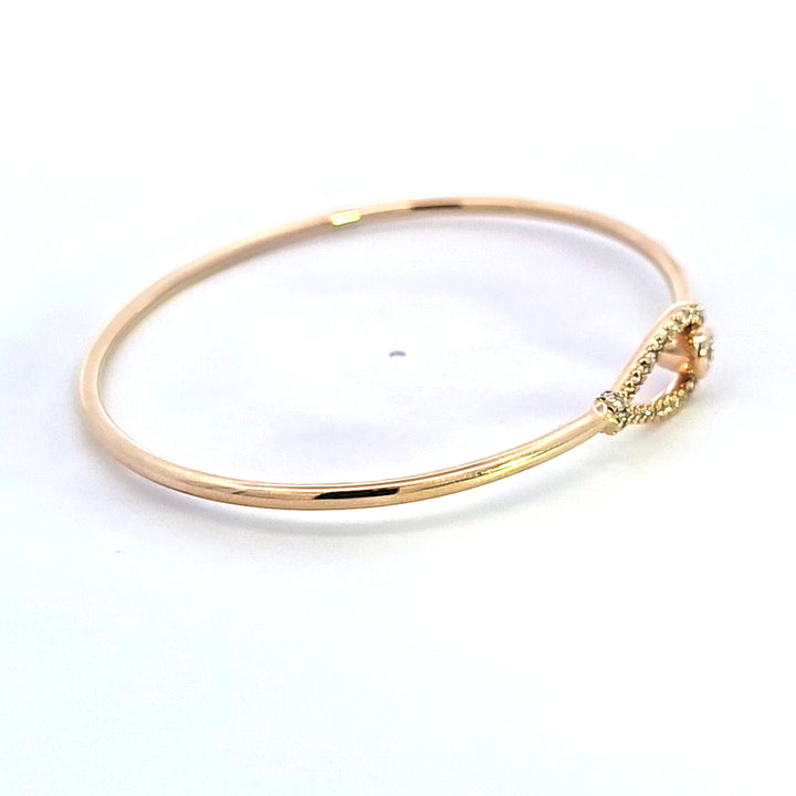 14KY Diamond Bangle Bracelet