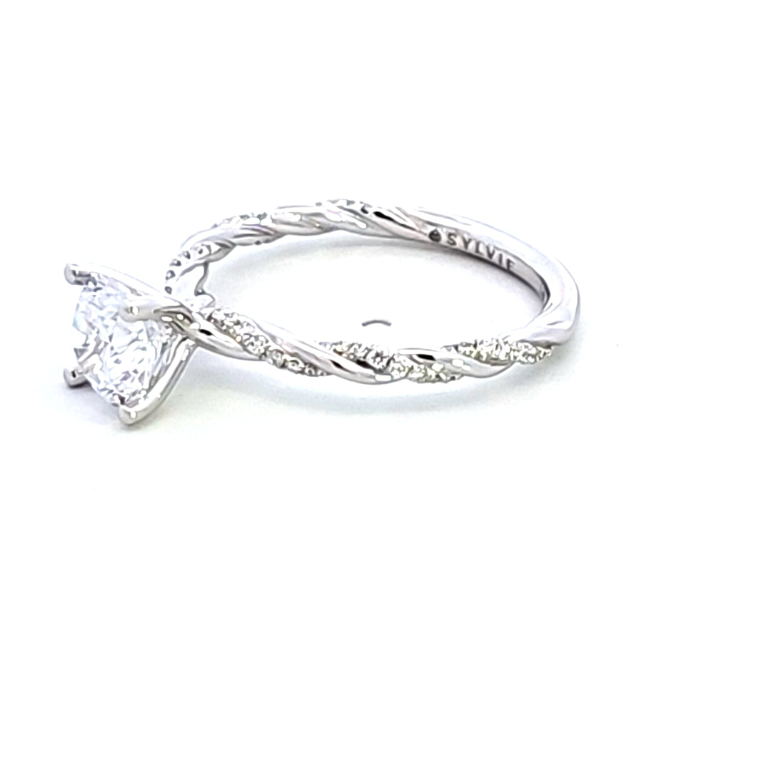 14KW Diamond Semi Mount Engagement Ring