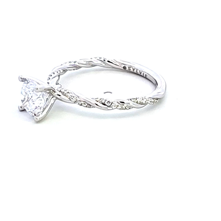 14KW Diamond Semi Mount Engagement Ring