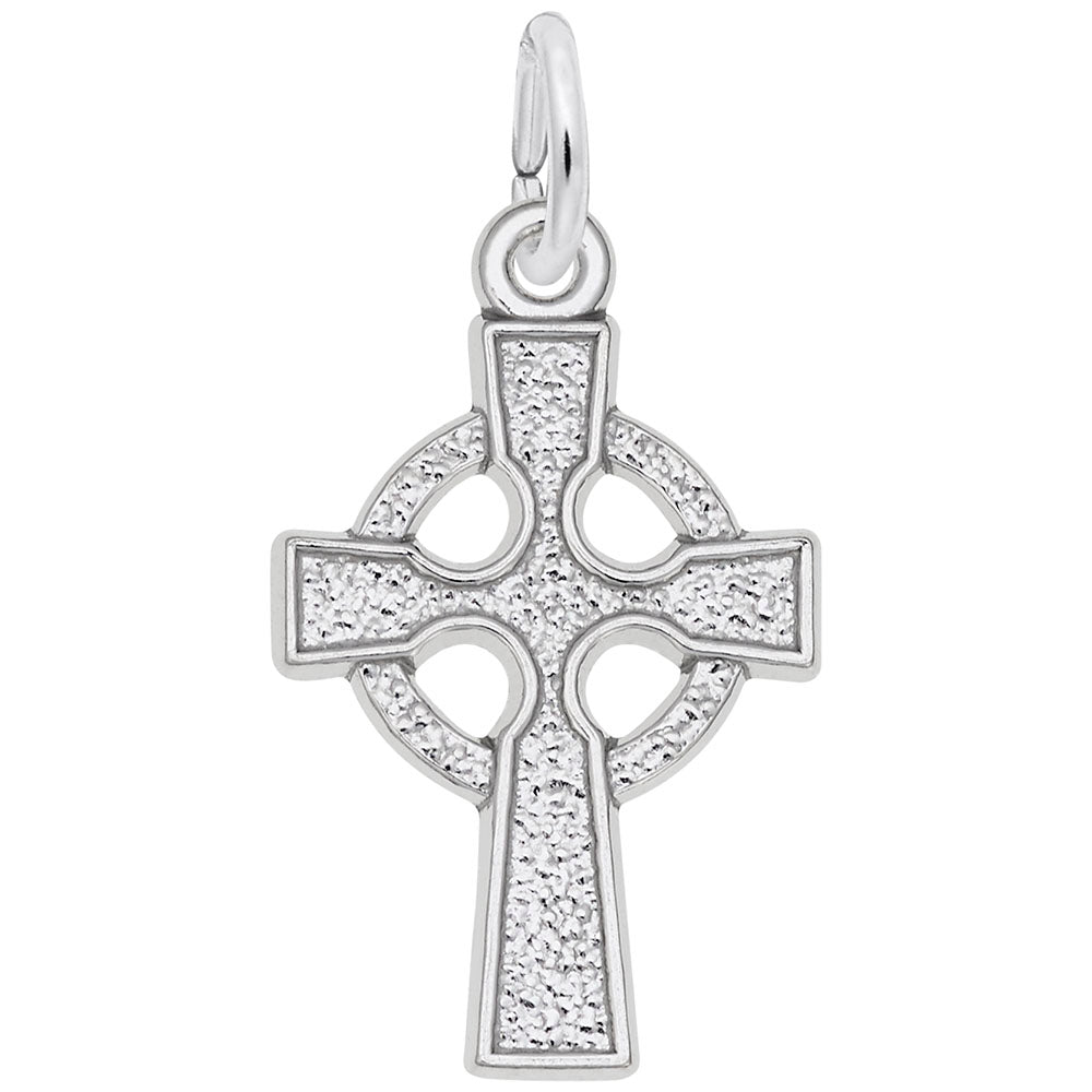 Sterling Silver Celtic Cross Charm