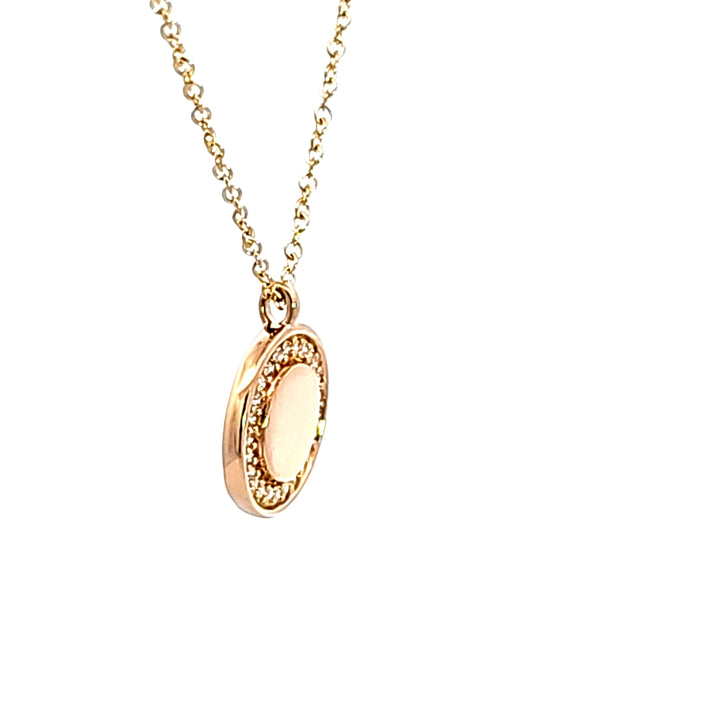 14KY Diamond Pendant