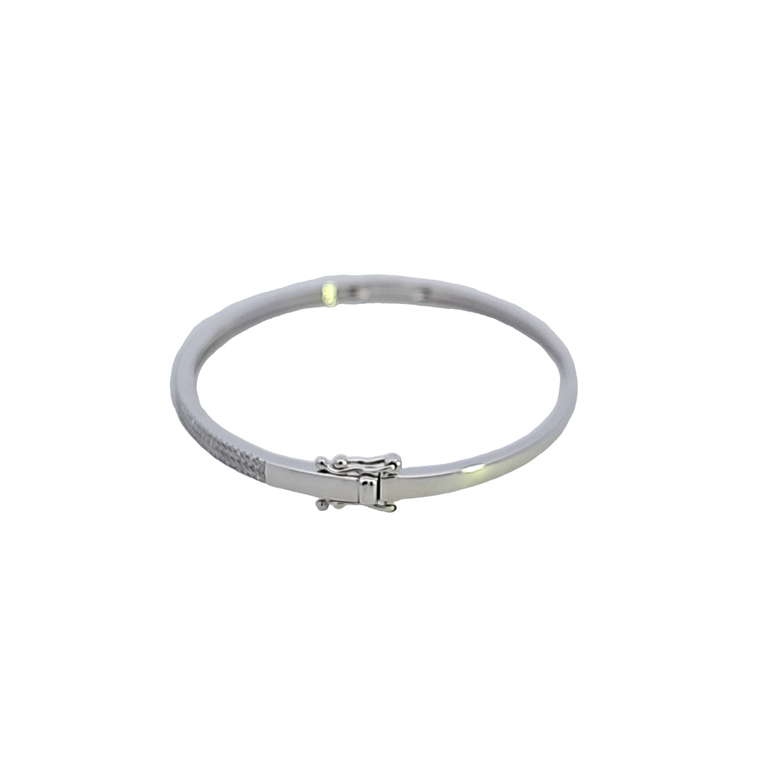 14KW Diamond Bangle Bracelet