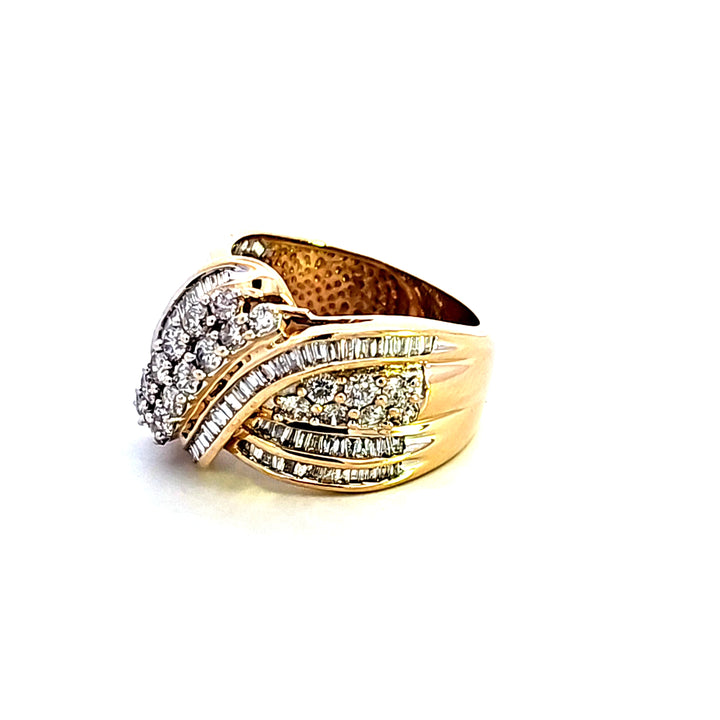 14KY Diamond Estate Ring