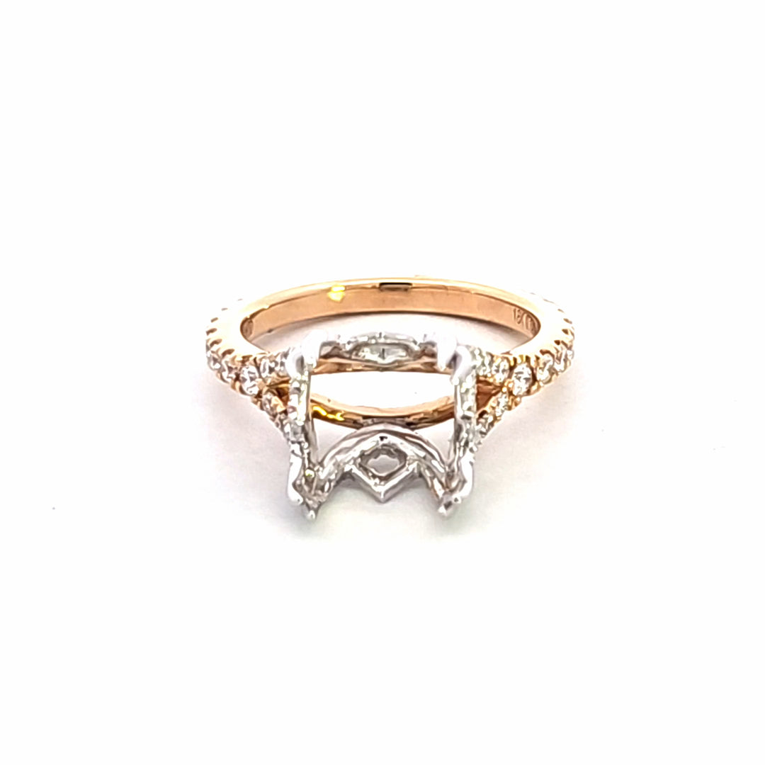 Diamond Semi-Mount Ring
