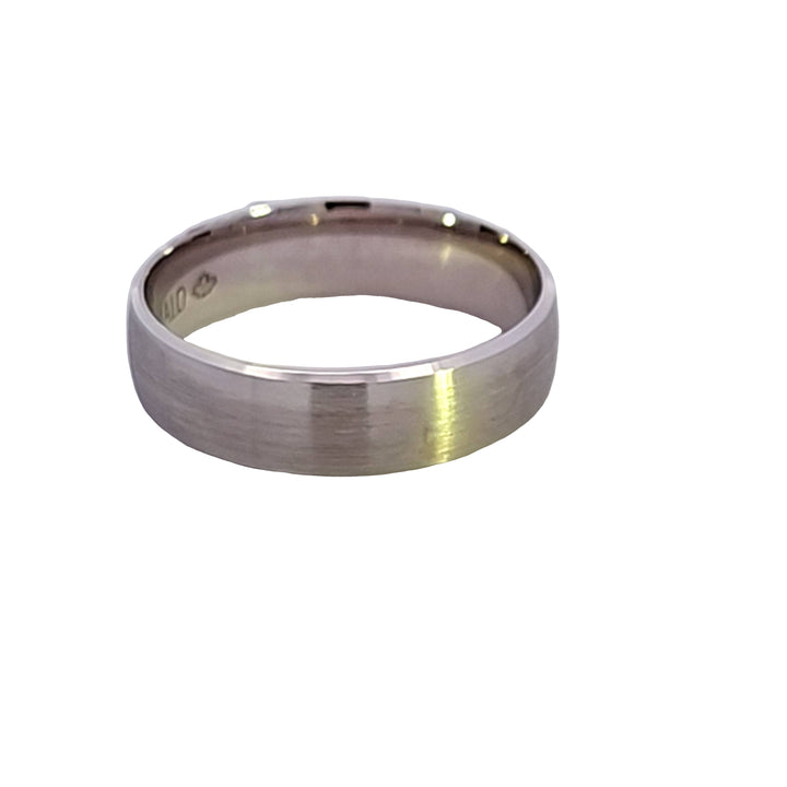 Precious Metal (No Stones) Wedding Bands  -  Men'