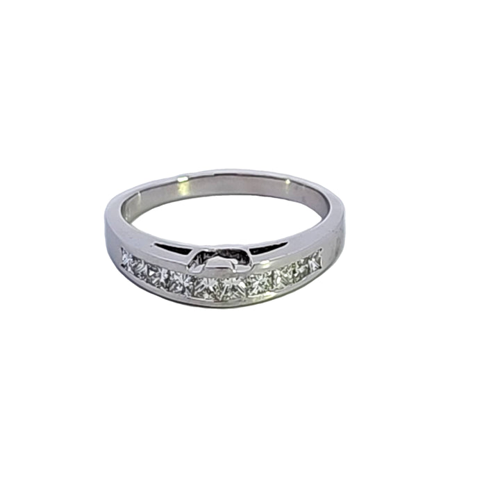 14KW Diamond Channel Set Wedding Band