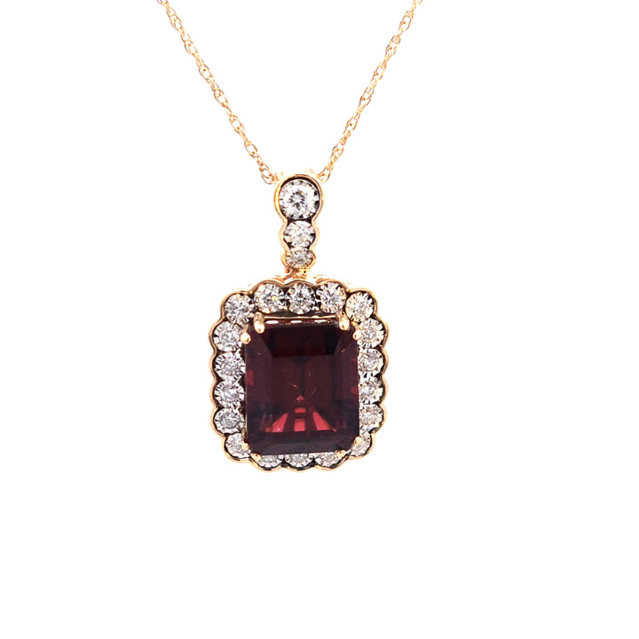 Colored Stone Pendant