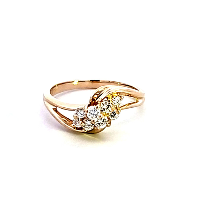 14KY Diamond Estate Ring