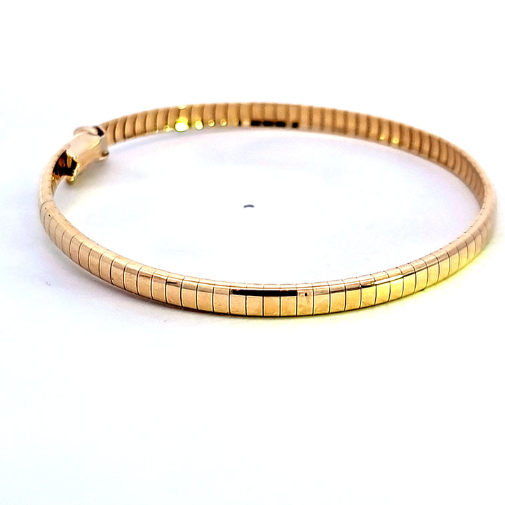 14KY Flexible Bangle Estate Bracelet