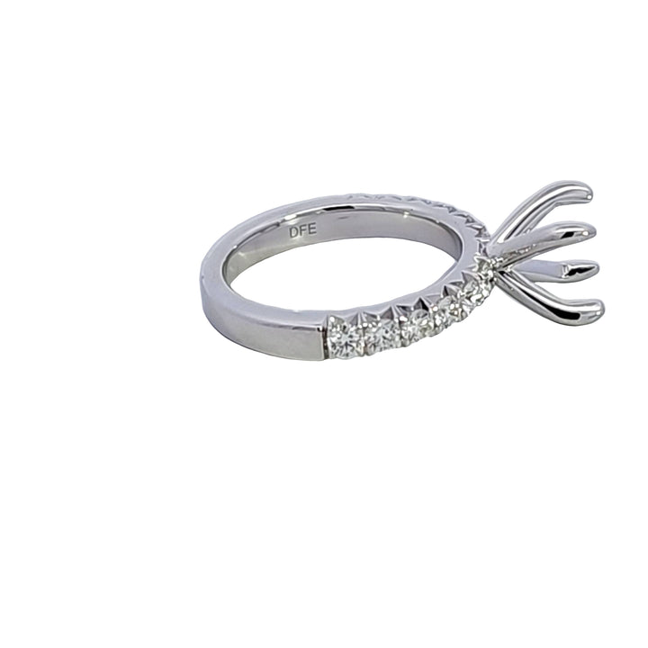 14KW Diamond Semi Mount Engagement Ring