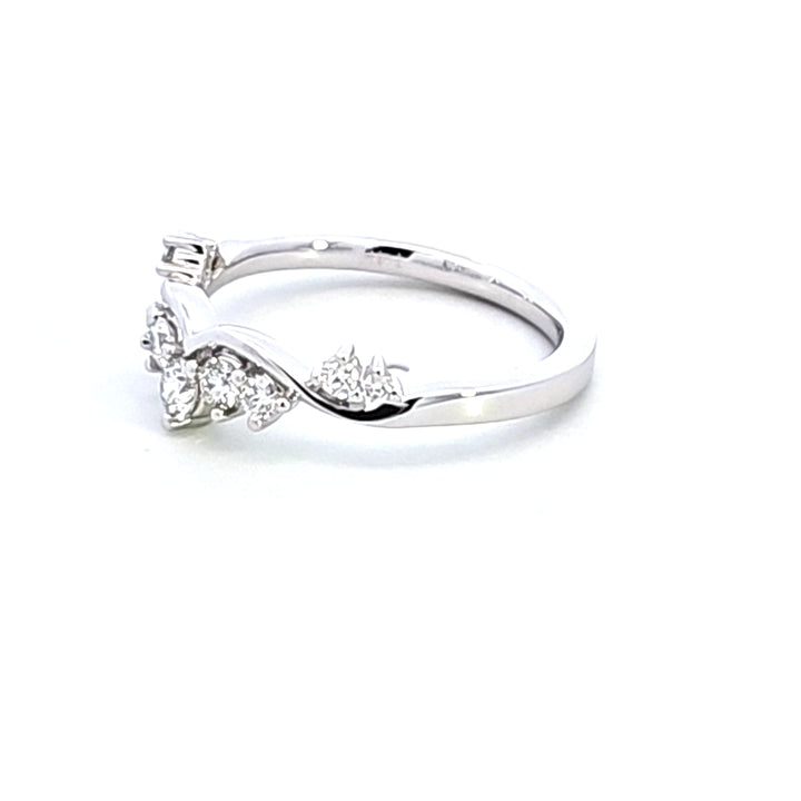 14KW Diamond Wedding Band