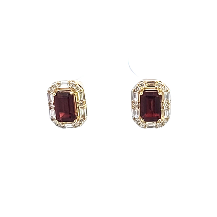 Colored Stone Earring