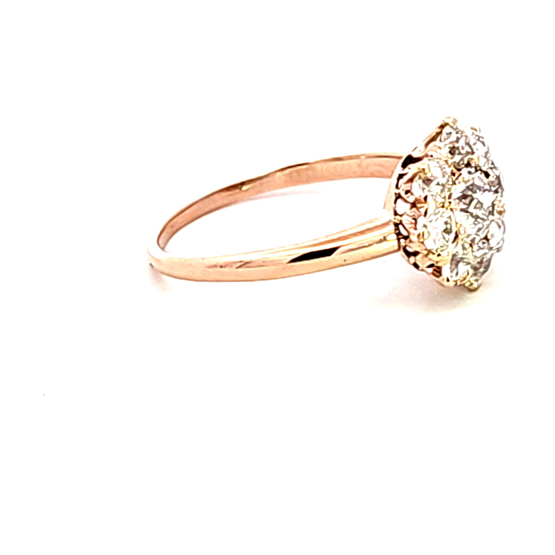 14KY Diamond Estate Ring