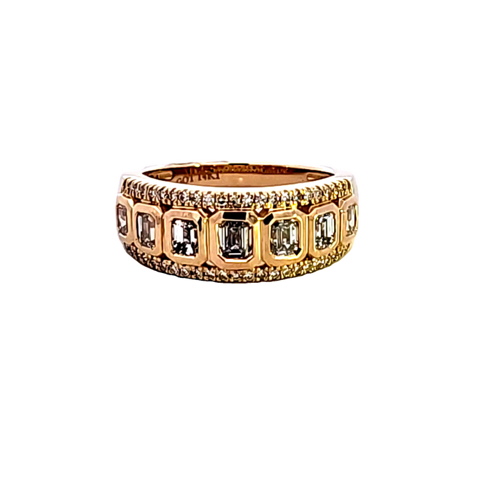 14KY Diamond Band