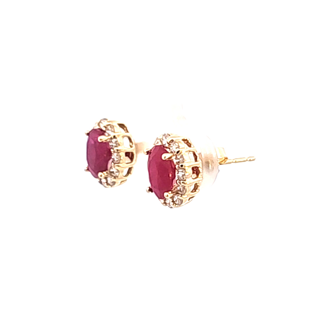 Colored Stone Earring