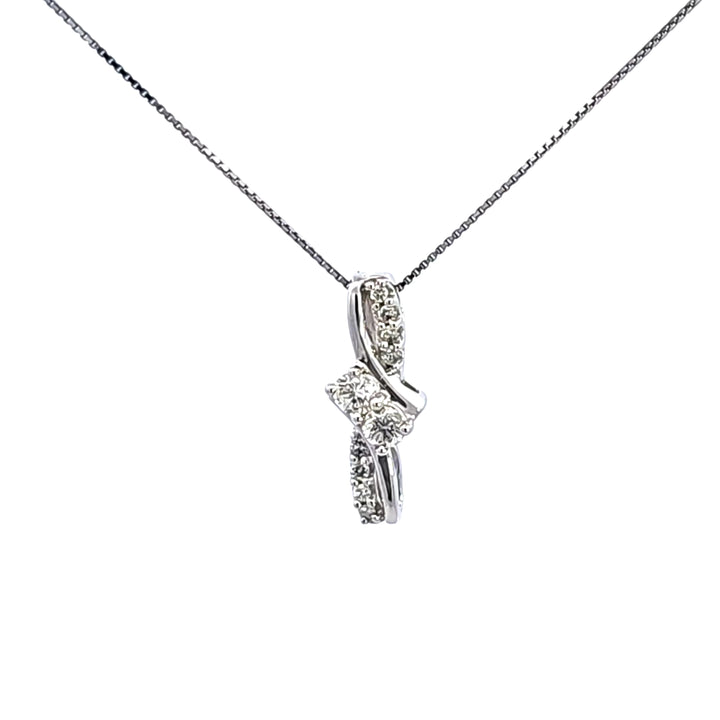 14KW Diamond Pendant