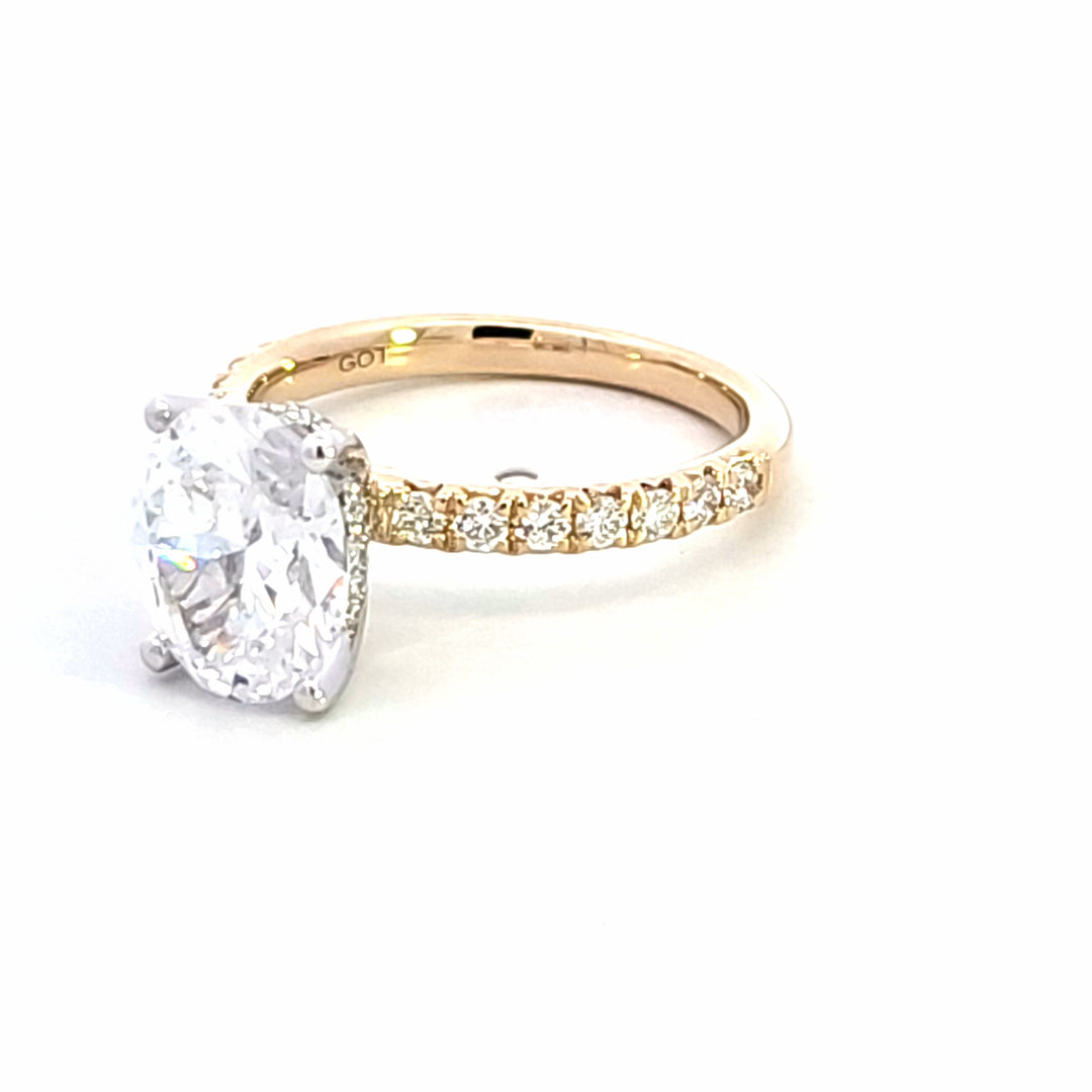 Diamond Semi-Mount Ring