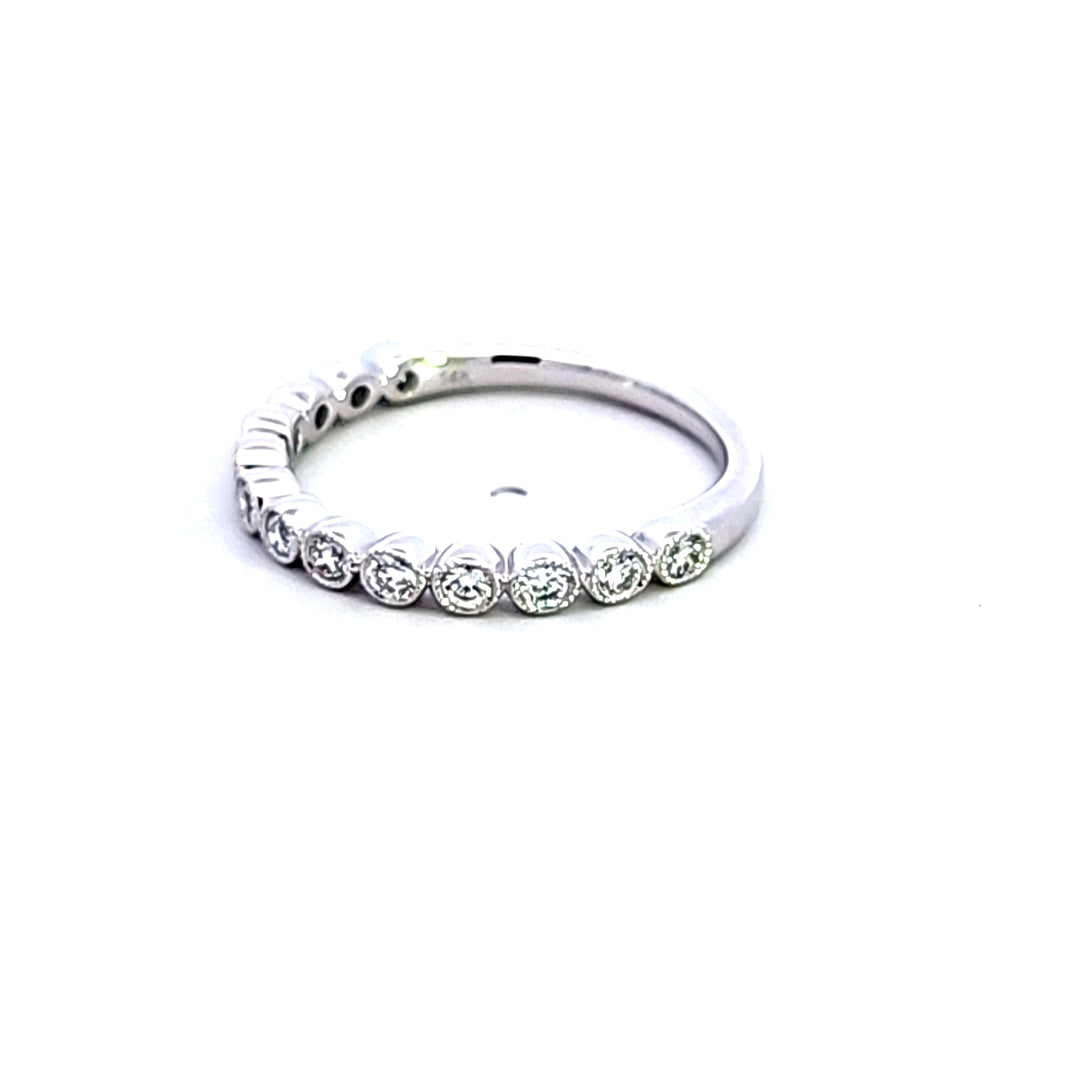 14KW Diamond Wedding Band