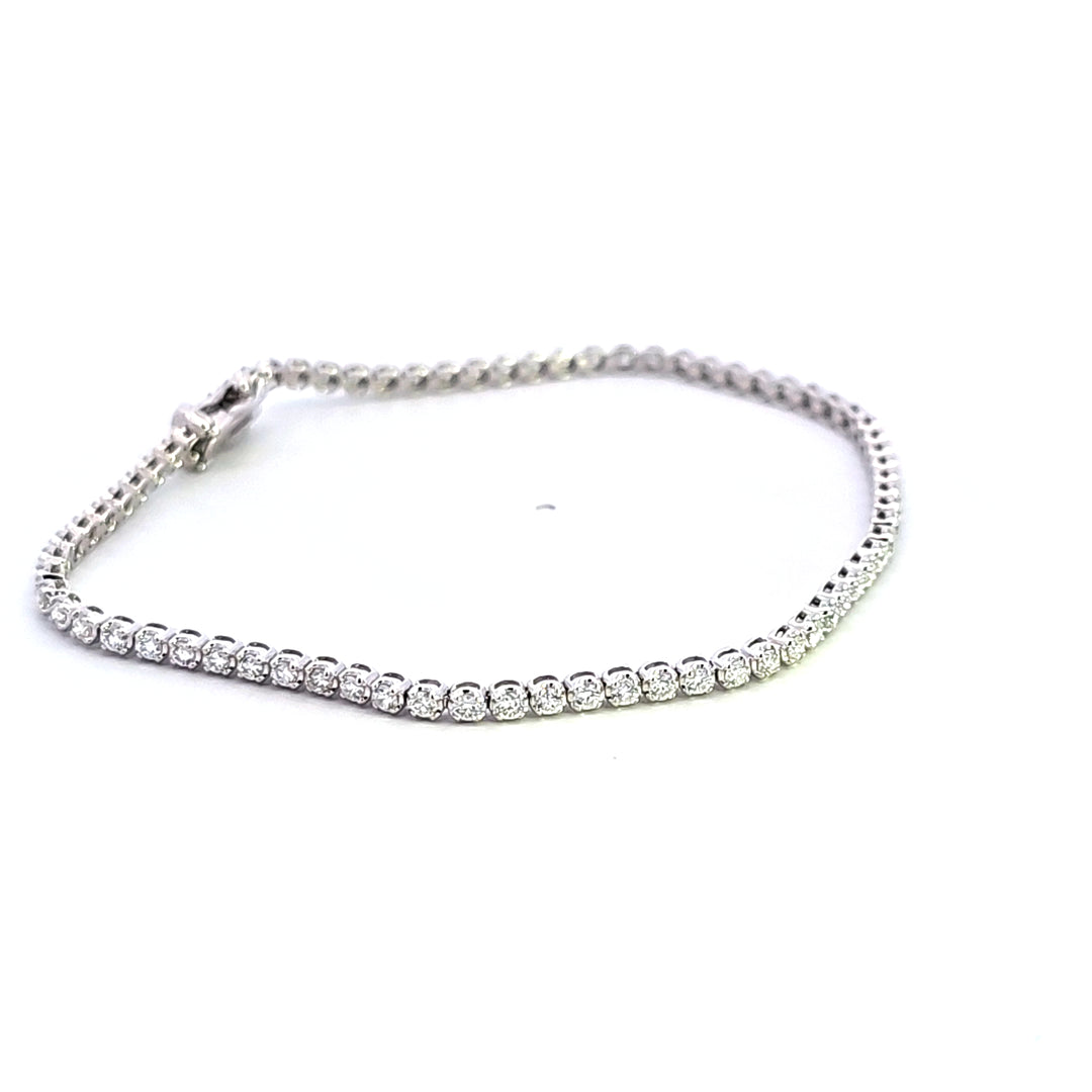 14KW Diamond Tennis Bracelet