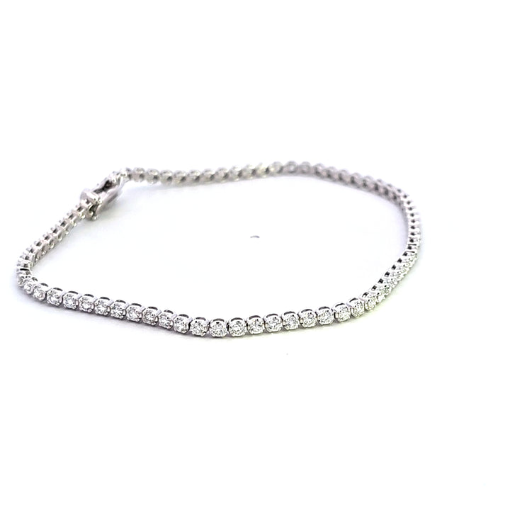 14KW Diamond Tennis Bracelet