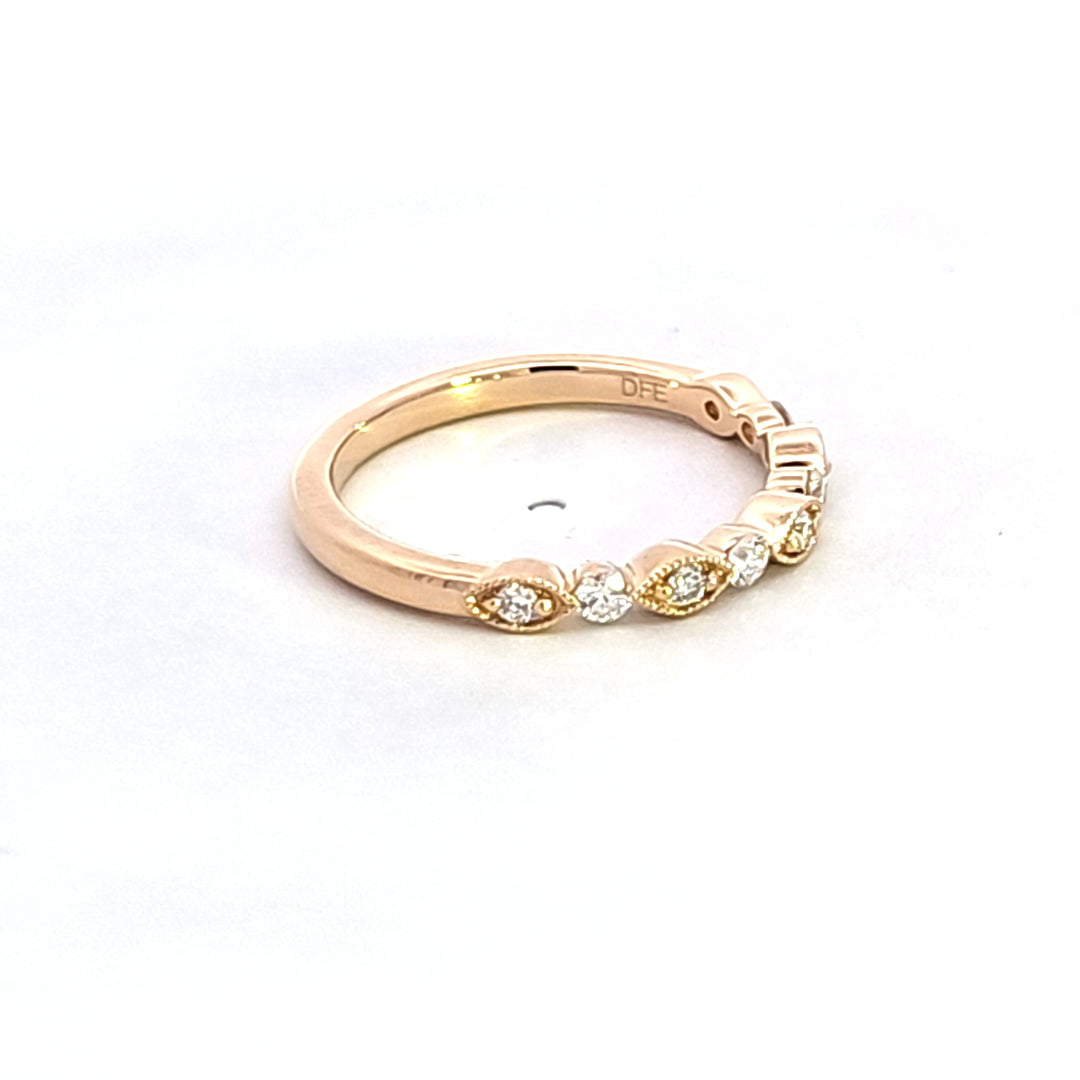 14KY Diamond Wedding Band