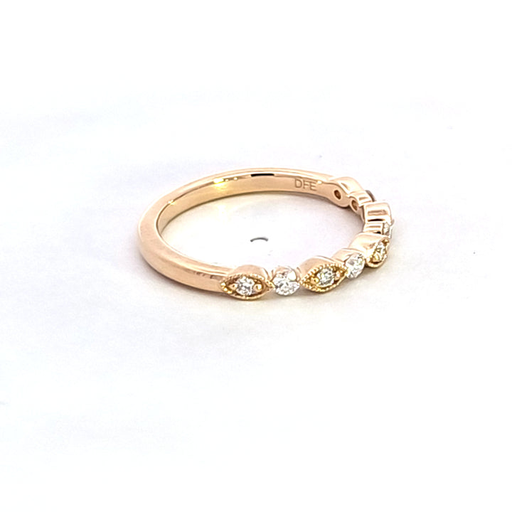 14KY Diamond Wedding Band