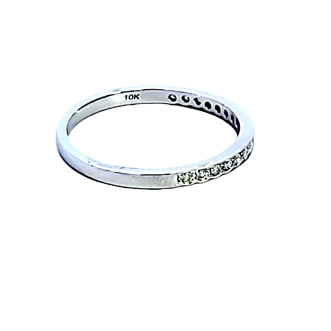 10KW Diamond Wedding Band
