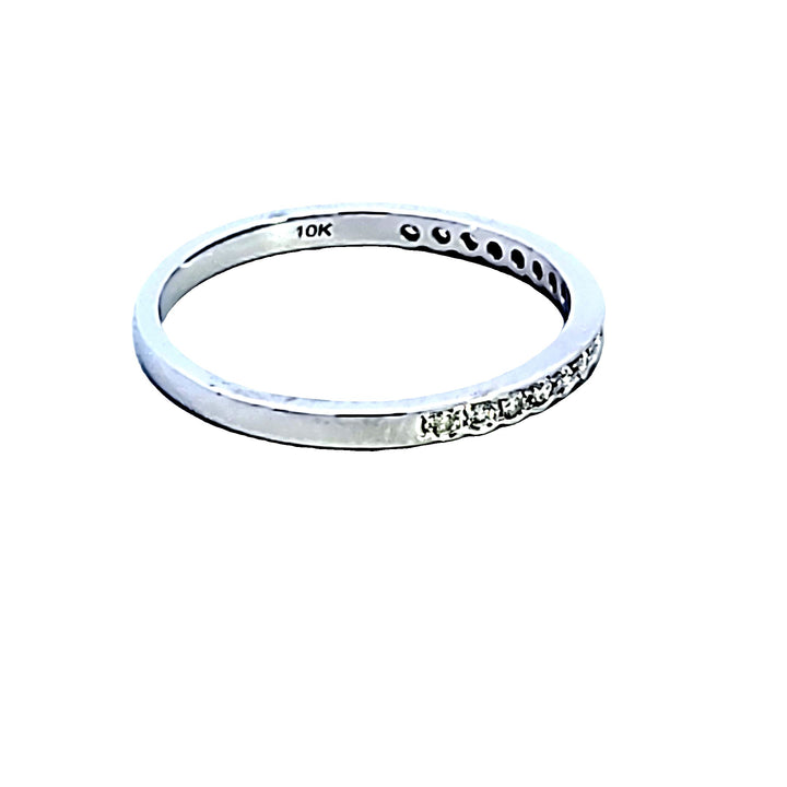 10KW Diamond Wedding Band