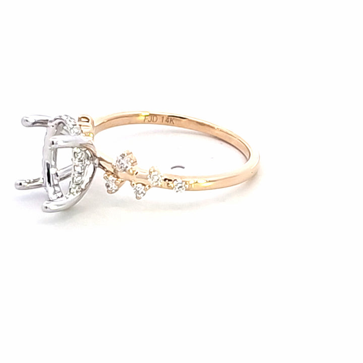 Diamond Semi-Mount Ring