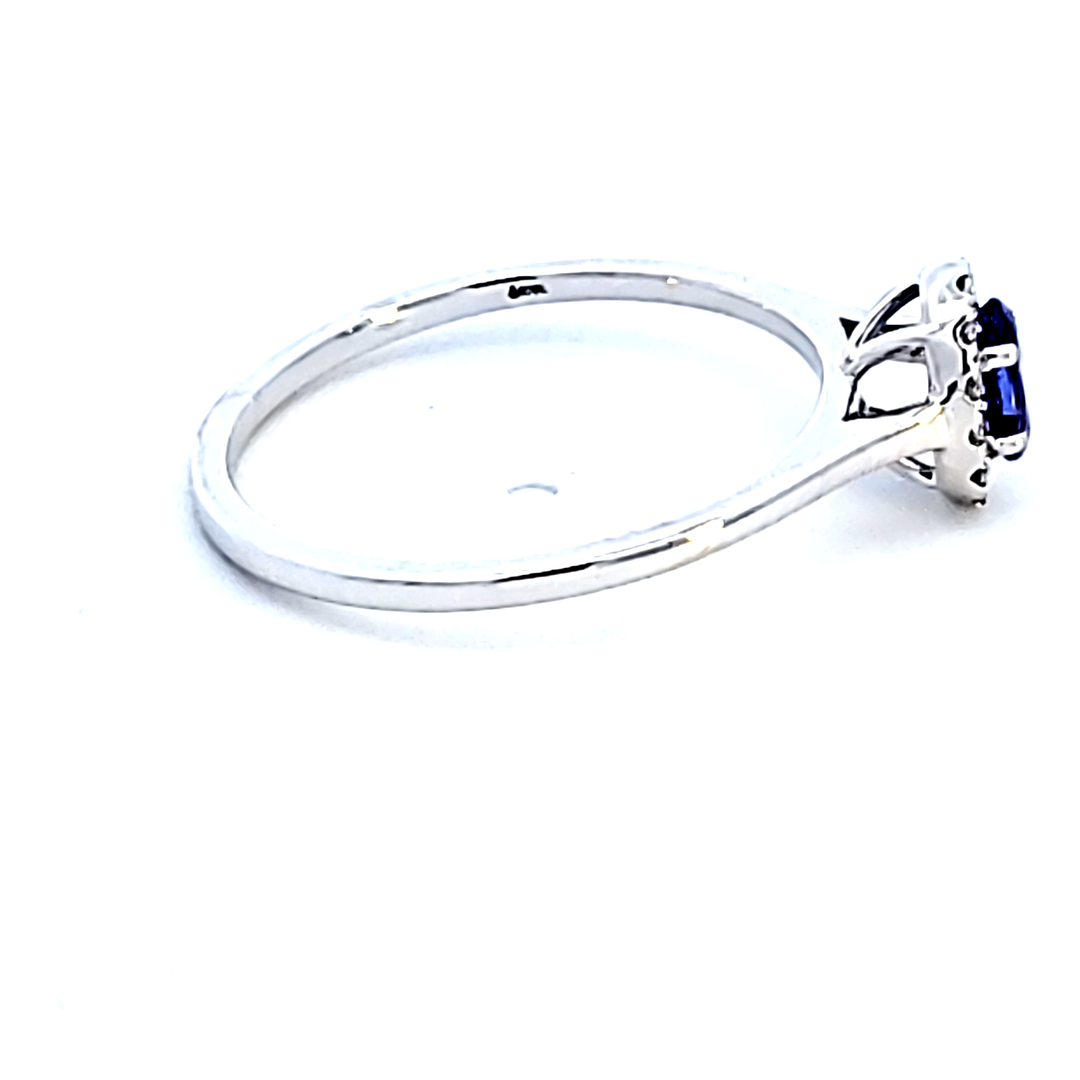 14KW Oval Tanzanite Fashion Ring