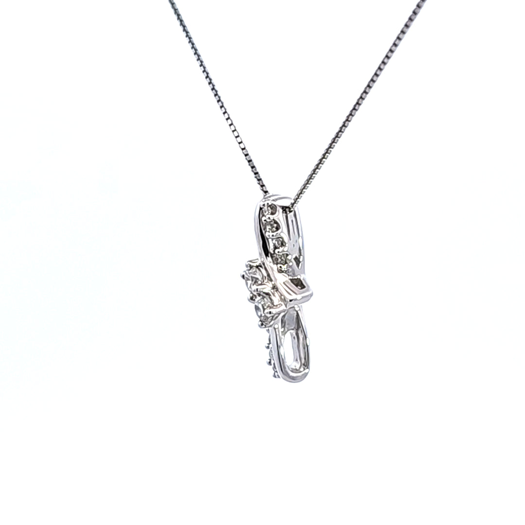 14KW Diamond Pendant