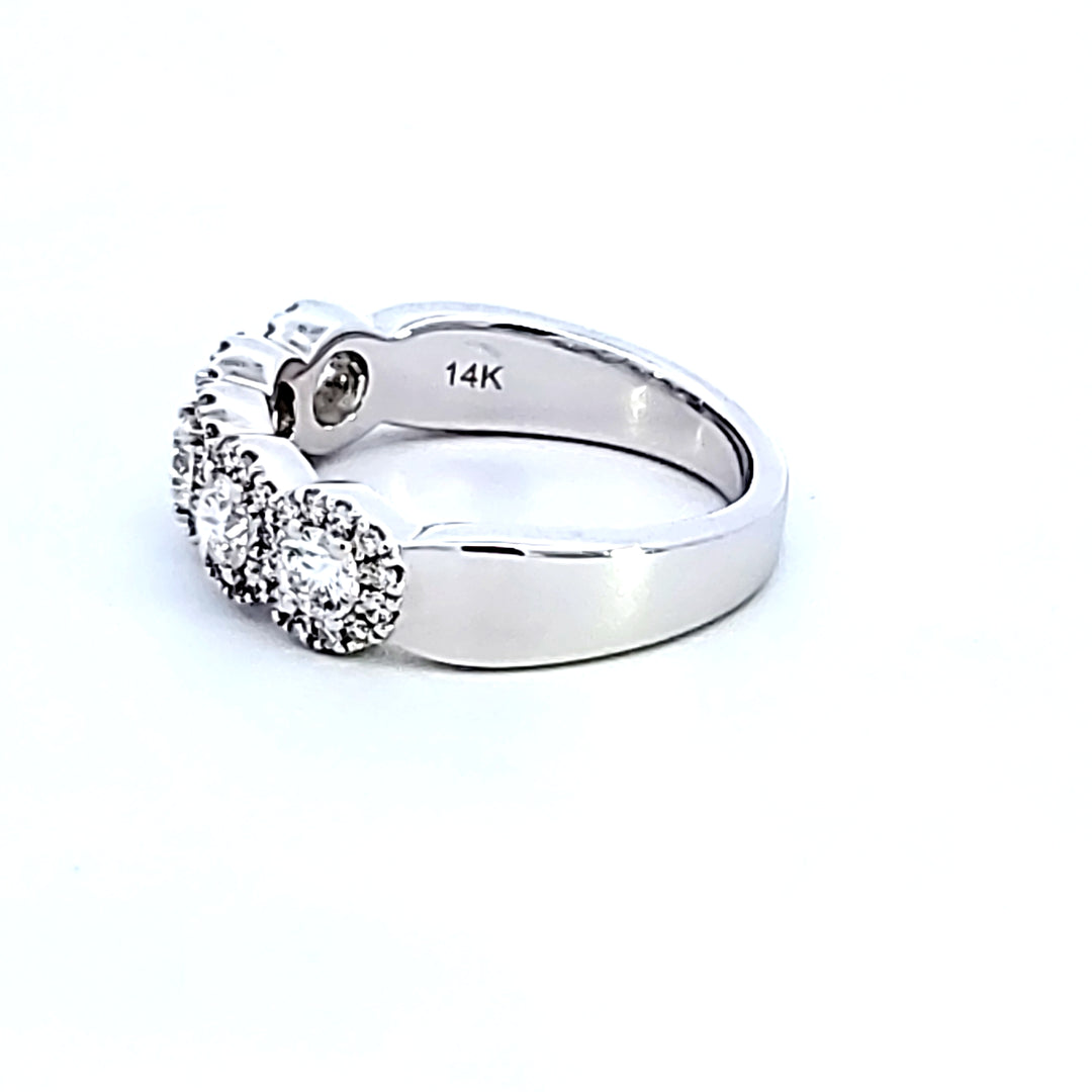 14KW Diamond Wedding Band