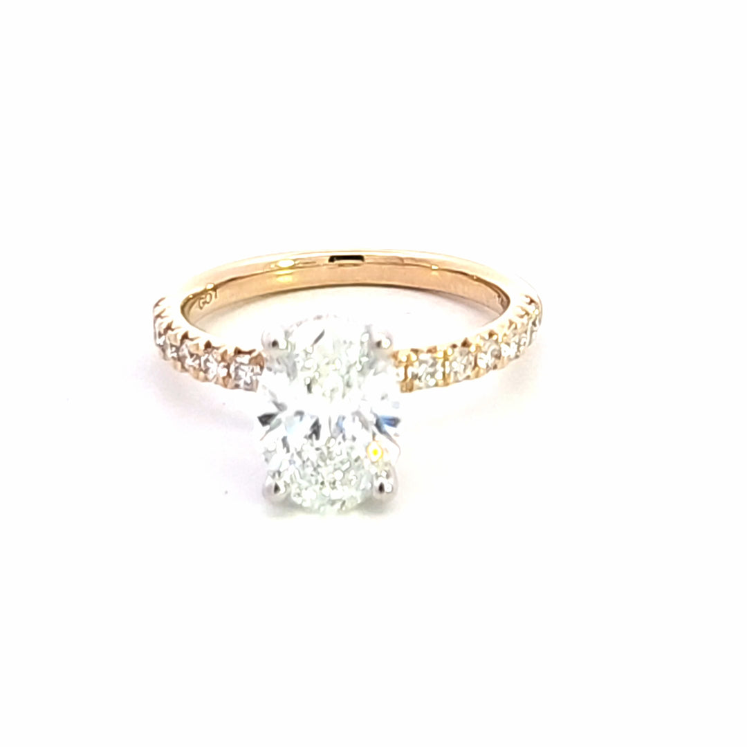 Lab Grown Diamond Engagement Ring