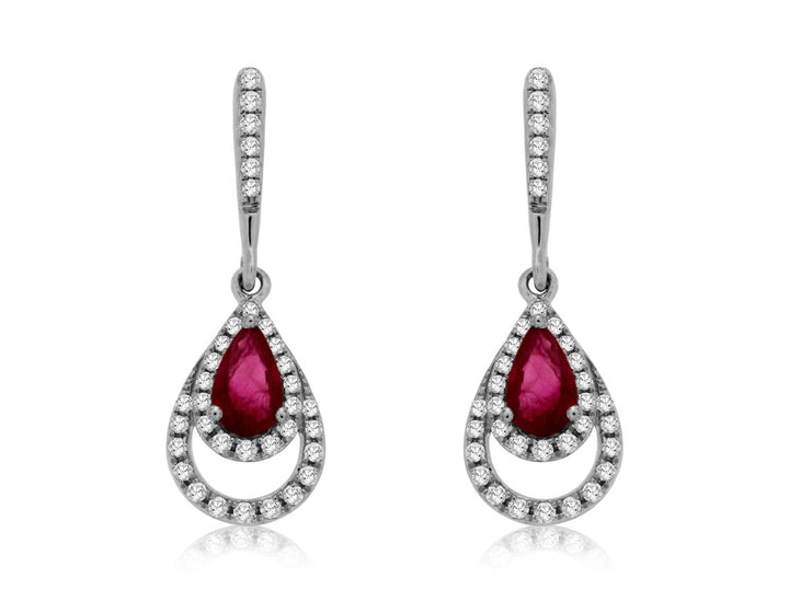Colored Stone Earring