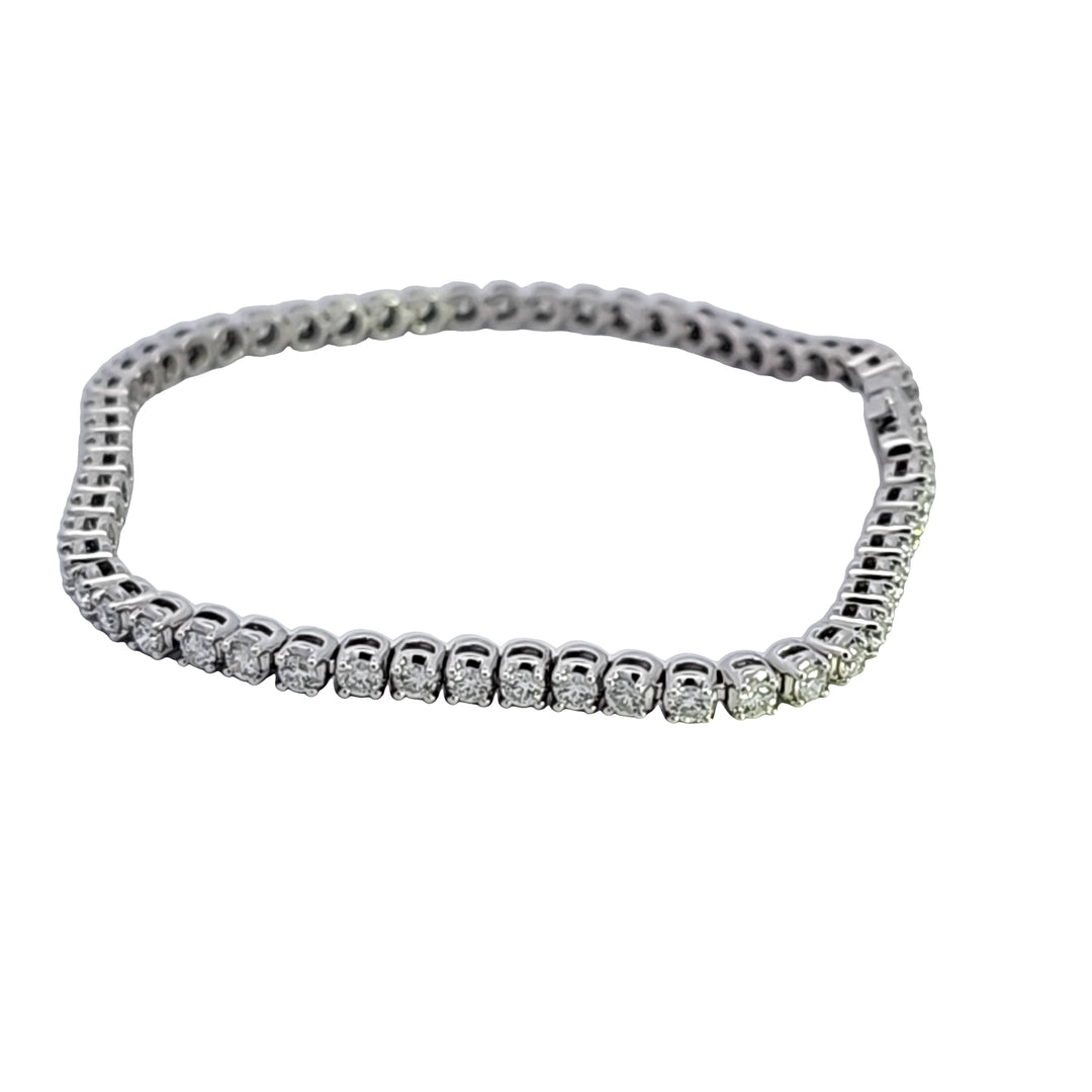 14KW Diamond Tennis Bracelet