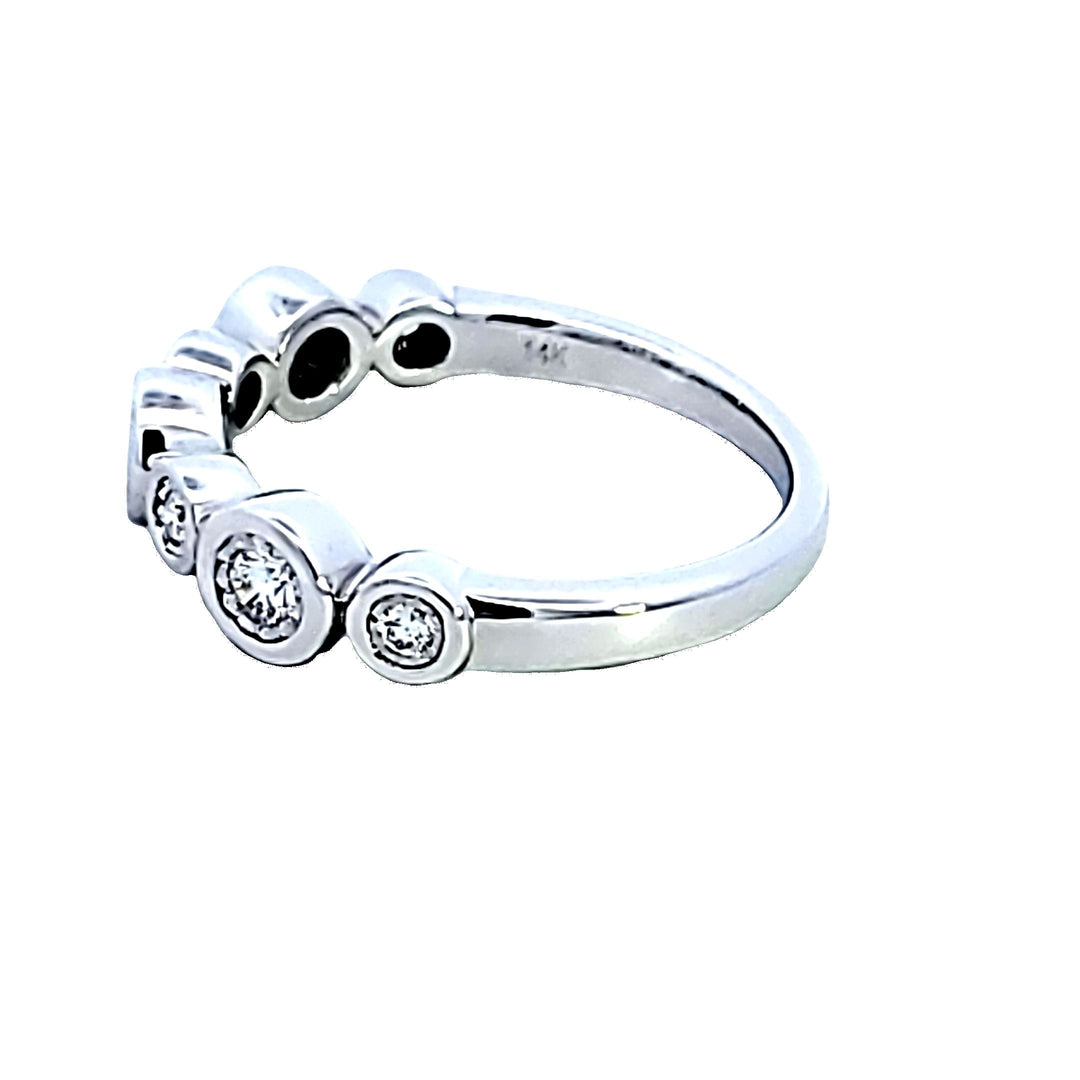 14KW Diamond Wedding Band