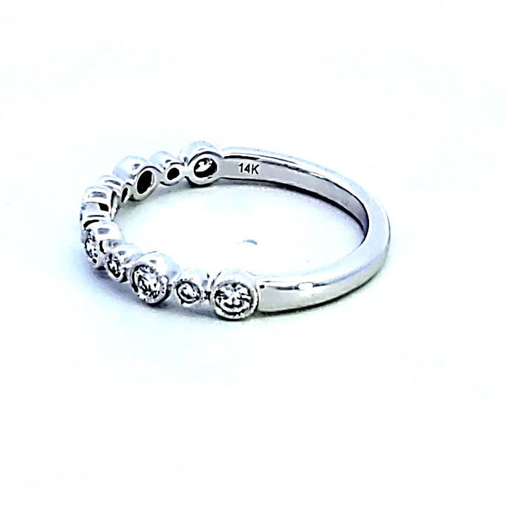14KW Diamond Wedding Band