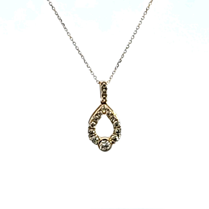 14KY Diamond Pendant