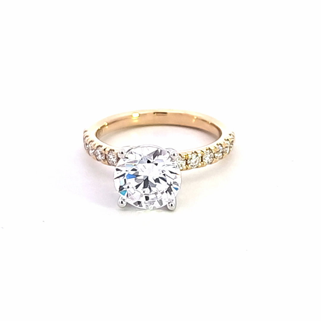 Diamond Semi-Mount Ring