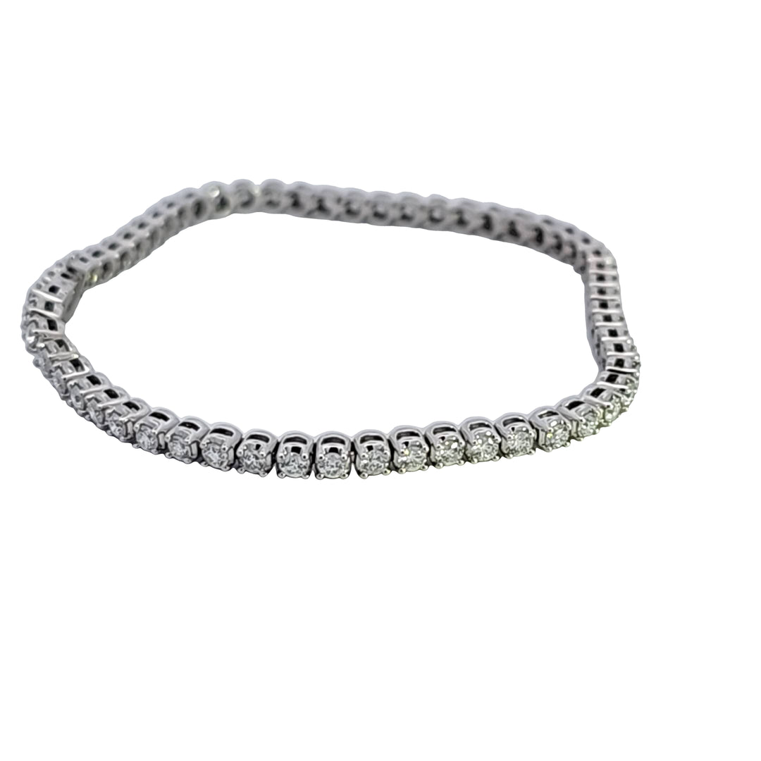 14KW Diamond Tennis Bracelet
